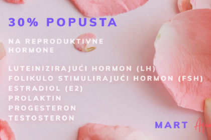 30% popusta na reproduktivne hormone